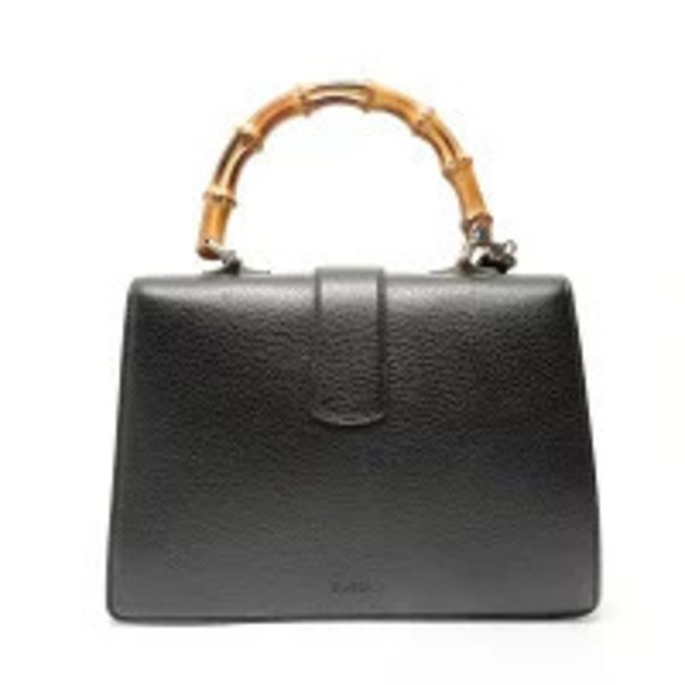 Gucci Dionysus Bamboo Handbag Black